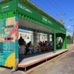 Prefeito apresenta novo modelo de ponto de ônibus para Cuiabá