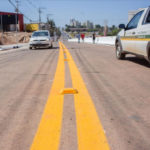 Trincheira é liberada e desafoga trânsito na saída de Cuiabá