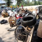 Mais de 15 toneladas de lixo são retiradas das margens do Rio Cuiabá