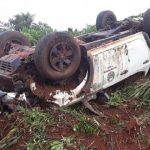 Prefeito capota caminhonete após reunião com Mendes