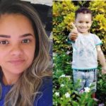 Mãe e filho de 8 anos morrem atropelados por caminhonete