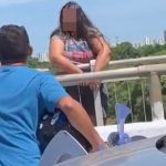 Vídeo mostra jovem ameaçando se jogar de ponte no Rio Cuiabá