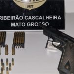 Secretário de obras é preso por porte ilegal de arma dentro de carro da prefeitura em MT