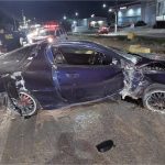 Motorista bate em concreto, é arremessado e fica em estado grave em VG