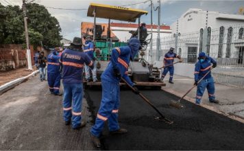 Empréstimo de R$ 112 milhões vai garantir asfalto em 19 bairros de Cuiabá