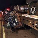 Dois morrem presos às ferragens de carro de passeio na BR-158 em MT