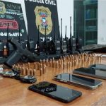 Polícia prende três pessoas e apreende arsenal utilizado para o crime em Sinop