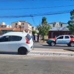 Motorista fica ferido ao invadir canteiro de avenida em VG