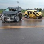 Bebê de 3 meses morre e seis pessoas ficam feridas em grave acidente na MT-320