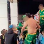 Torcedores agridem corintianos por comemorar gol no setor do Cuiabá