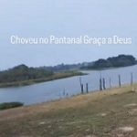 Morador registra chuva no Pantanal neste domingo