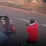 Homem saca pistola por motivo fútil mas leva a pior; veja o vídeo