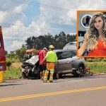 Família de influenciadora de MT sofre grave acidente na BR-163 a caminho de SC