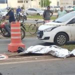 Passageira de moto morre em acidente após piloto ‘furar’ sinal vermelho em VG (imagens fortes)