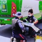 Homem de 32 anos morre esmagado por ônibus em terminal, em Cuiabá