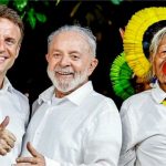 Com Macron, cacique Raoni pede que Lula não aprove a Ferrogrão
