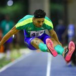 Atleta de MT bate recorde no salto triplo e leva ouro no campeonato Ibero-Americano de Atletismo