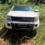 Trio é preso após roubar caminhonete e combustível acabar logo em seguida