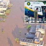 Militares de MT resgatam pacientes no RS: ‘Ajudamos no que dá’