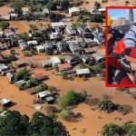Vídeo mostra militares de MT resgatando vítimas no Rio Grande do Sul