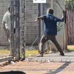 Morador de rua armado com facão ataca rival e quase morre baleado em Cuiabá; veja vídeo