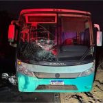 Ciclista morre atropelado por ônibus de empresa de água mineral