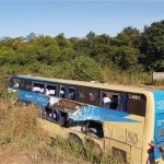 Acidente entre ônibus e carreta deixa 14 feridos na BR-163 em MT