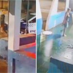 Câmera flagra sargento fazendo disparo em batalhão da PM em MT