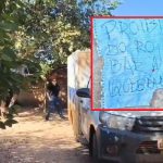 Corpo de criminoso com mais de 20 passagens é encontrado com sinais de tortura ao lado de bilhete