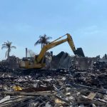 Estrutura restante do Shopping Popular é demolida nesta quinta; veja vídeos