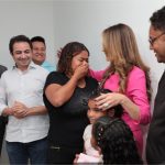 Primeira-dama de MT celebra entrega de 152 Imóveis e famílias de VG e realizam o sonho da casa própria