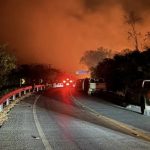 Incêndio na margem da estrada de Chapada é parcialmente controlado