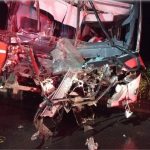 Motorista morre e 11 ficam feridos em batida entre ônibus e caminhão em MT