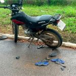 Adolescente sem capacete em moto morre após acidente em Sorriso; irmão foi hospitalizado