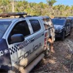 Jovem é sequestrado em praça no interior de MT e polícia intercepta carro em fuga após perseguição