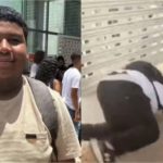 Candidato empurrado por baixo de portão no 1° dia de Enem ganha bolsa de estudos; veja vídeo