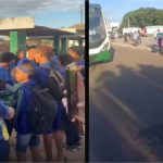 Justiça apreende 30 ônibus e moradores do Pedra 90, Pascoal Ramos e Industriário ficam sem transporte