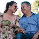 Virginia Mendes e Mauro Mendes comemoram 30 anos de casados