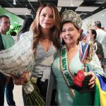 Virginia Mendes Recebe a miss Universe Idê Guimarães com Festa no Aeroporto Marechal Rondon