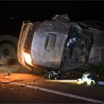 Avó e neta morrem após caminhonete capotar em rodovia de MT