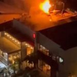 Fogo leva a evacuação de emergência em área nobre de Cuiabá; veja o vídeo