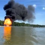 Dezenas de balsas são destruídas em garimpo ilegal durante operação em terra indígena em MT