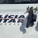 Ladrões invadem residência, são baleados por moradores e presos em MT