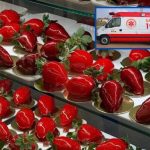 Mulher desmaia em fila para comprar ‘morango do amor’ em Cuiabá