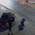 Vídeo mostra Voyage partindo ao meio após racha em Cuiabá