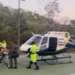 Vídeo mostra resgate aéreo de vítimas de acidente na Serra de São Vicente; assista
