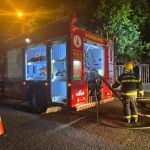 Vizinha ouve gritos de socorro e mulher é resgatada de casa incendiada no interior