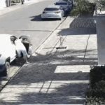 Vídeo: homem é preso após furtar encomendas de carro de entregas em MT