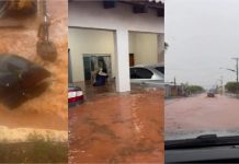 Afetados pela forte chuva em Pontes e Lacerda são assistidos pela prefeitura