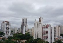 Cuiabá amanhece com céu nublado e termômetros podem marcar 22 graus